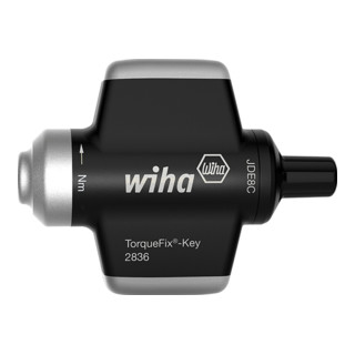 Wiha Drehmoment-Schraubendreher mit Schlüsselgriff TorqueFix® Key fest voreingestellte Drehmomentbegrenzung 3,0 Nm, 4 mm