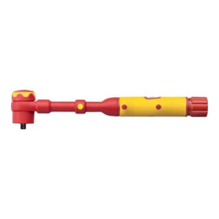 Wiha Drehmomentschlüssel electric 1/4" für Steckschlüssel, variabel einstellbare Drehmomentbegrenzung (43126)