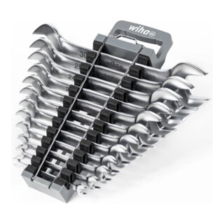 Wiha dubbele steeksleutelset 13-delig incl. houder (44753)