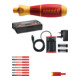 Wiha E-Schraubendreher Set 2 speedE gemischt 13-tlg in L-Boxx Mini mit slimBits, easyTorque Adapter, Batterien und Ladegerät UK (42267)-1