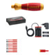 Wiha E-Schraubendreher Set 2 speedE® gemischt 13-tlg in L-Boxx Mini mit slimBits, easyTorque Adapter, Batterien und Ladegerät EU-1