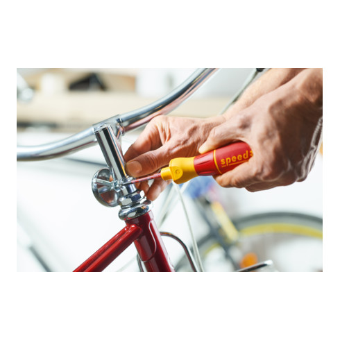 Wiha e-screwdriver starter set speedE® I electric 4pz. con slimBit, batteria e caricatore USB