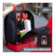 Wiha Elektriker Werkzeugrucksack 27-tlg. I mit Elektriker Grundausstattung I stabiler Standboden I mit Laptopfach I Taschen für Zubehör (45528)