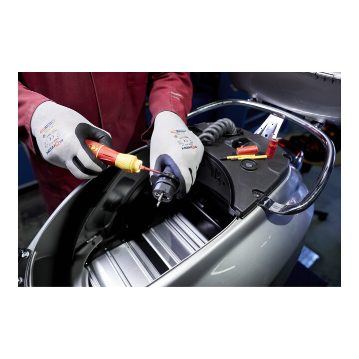 Wiha elektrische schroevendraaier speedE® II 7 stuks met slimBits, batterijen en USB lader in L-Boxx Mini