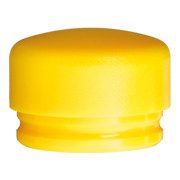 Wiha Embout de massette moyennement mi-dur rond pour massette à embout plastique sans rebond (02102) 100 mm