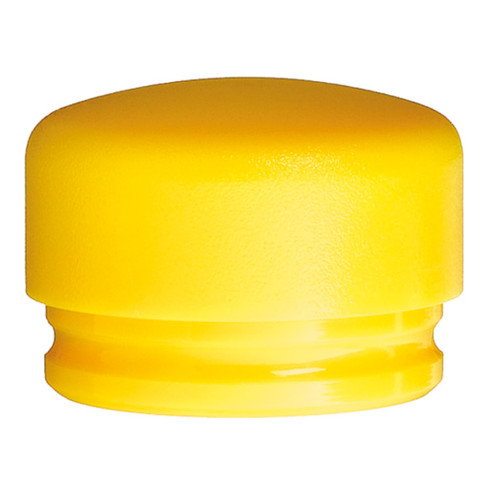 Wiha Embout de massette moyennement mi-dur rond pour massette à embout plastique sans rebond (02111) 80 mm