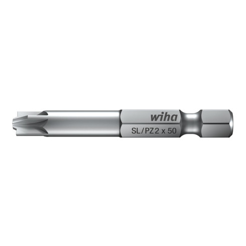 Wiha Embout Professional 70 mm PlusMinus/Pozidriv 1/4" (32497) SL/PZ2