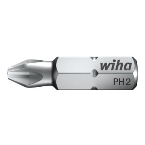Wiha Embout Standard 25 mm Phillips 1/4" (05298) PH0