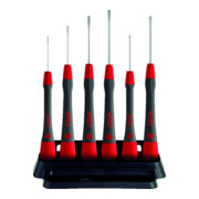 Wiha Feinschraubendreher Set PicoFinish® Schlitz, Phillips 6-tlg. mit Halter