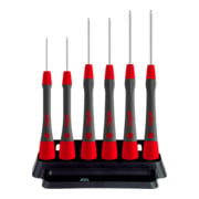 Wiha fijntip schroevendraaierset PicoFinish® zeskant balpen 6 dlg. met houder