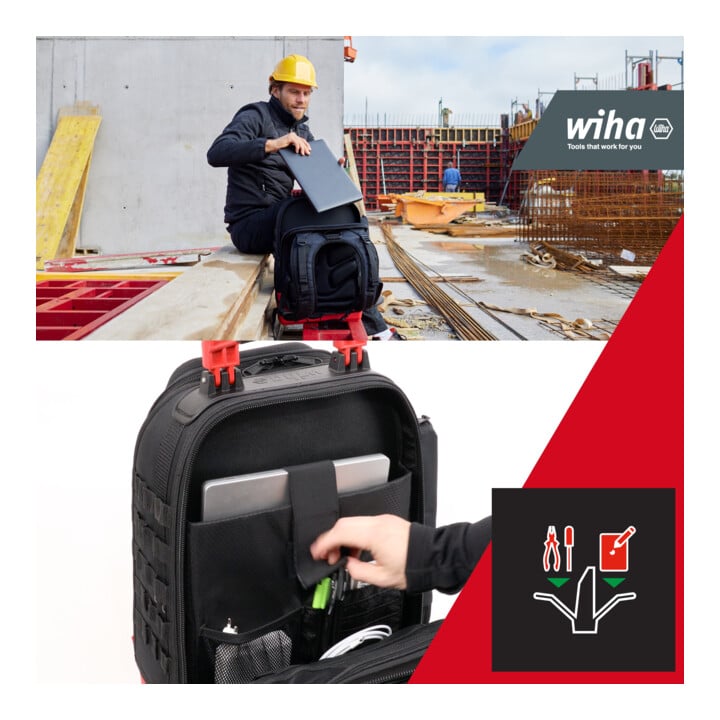 Wiha Gereedschaprugzak mechanic 43-delig (45529)