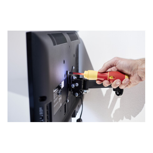 Wiha Giravite E speedE® II electric 7pz. con slimBit, batterie e caricabatterie USB in L-Boxx Mini