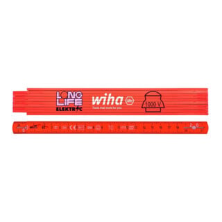 Wiha Gliedermaßstab 2m,metrisch,10 Glie. 4102008