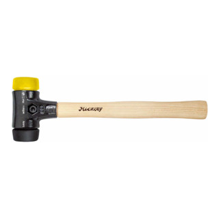 Wiha halfzachte hamer Veiligheid medium zacht/medium hard met hickory houten handvat, ronde slagkop