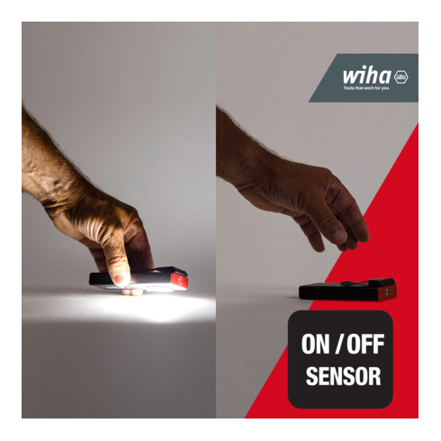 Wiha Handlamp 1.200 lm met on-/off-sensor (45699)