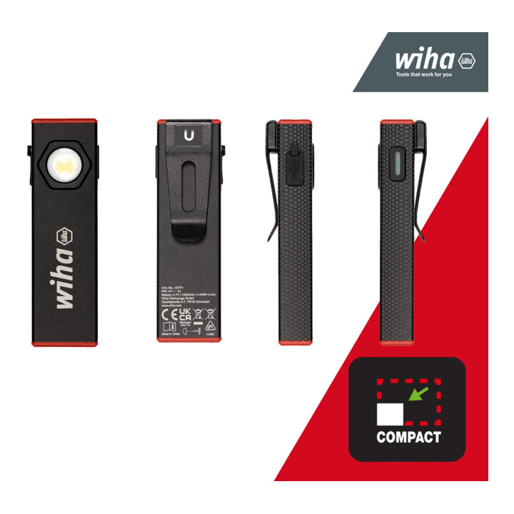 Wiha Handlamp 800 lm (45701)