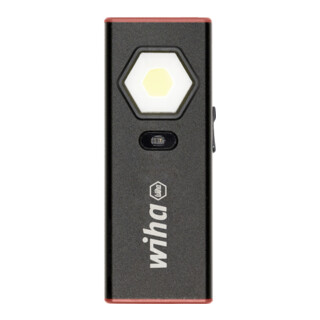 Wiha Handleuchte 1.200 lm, mit On-/Off Sensor, Handlampe mit Dimmfunktion, Akku LED Handleuchte, USB-C aufladbar, 10 h L