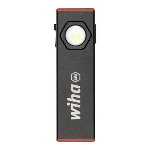 Wiha Handleuchte 800 lm, 5 Leuchtmodi, Werkstattlampe aufladbar, Akku LED Taschenlampe super hell, Arbeitsleuchte, USB-C aufladbar (45701)