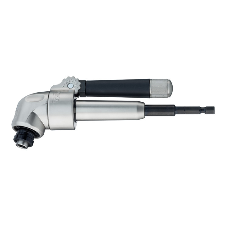 Wiha heavy-duty haakse schroevendraaier met snelwisselhouder 1/4" in blister 165 mm