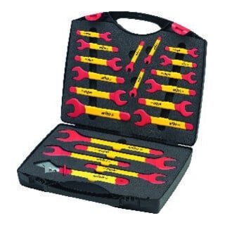 Wiha Jeu de clés mixtes isolées 6-32 mm 20 pièces avec coffret