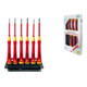 Wiha Jeu de tournevis de précision PicoFinish electric Fente, Phillips 6 pcs (38996)