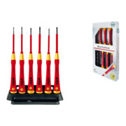 Wiha Jeu de tournevis de précision PicoFinish electric Fente, Phillips 6 pcs (38996)-1