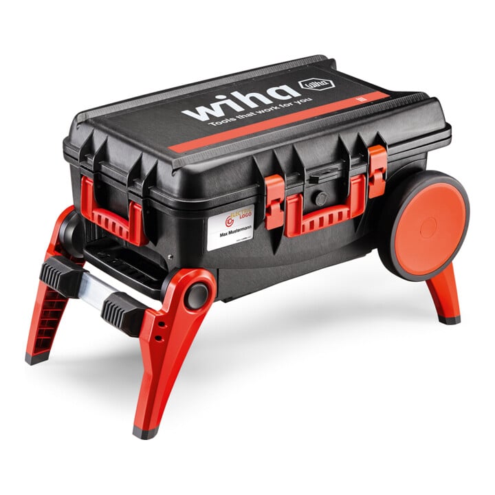 WIHA Jeu de valises à outils“XXL III electric” 100 pièces, Nombre d'outils : 100