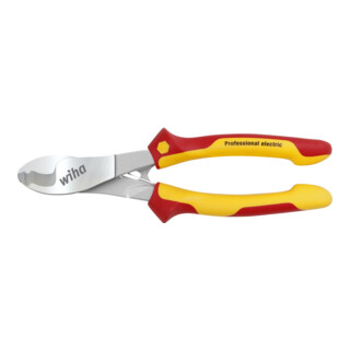 Wiha kabelschaar Professional elektrisch met in- en uitschakelbare openingsveer in blister 180 mm (43664)