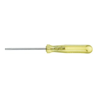 Wiha kleine schroevendraaiersleuf transparant-geel 2,0 mm x 40 mm
