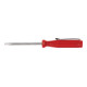 Wiha kleine schroevendraaiersleuf transparant-rood, met clip-on 3,0 mm x 60 mm-1