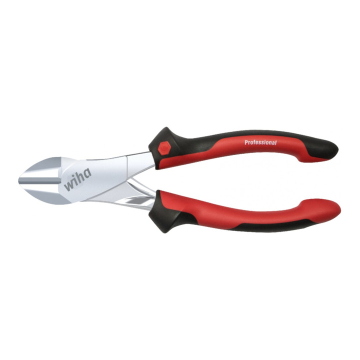 Wiha Kraftseitenschneider Professional mit DynamicJoint® mit Öffnungsfeder 180 mm in Blister
