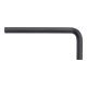 Wiha L-sleutel zeskant kort, zwart oxide 22 x 217 mm, 102 mm