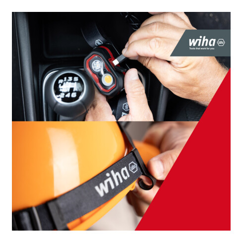 Wiha Lampada frontale 500 lm con sensore di movimento (45700)
