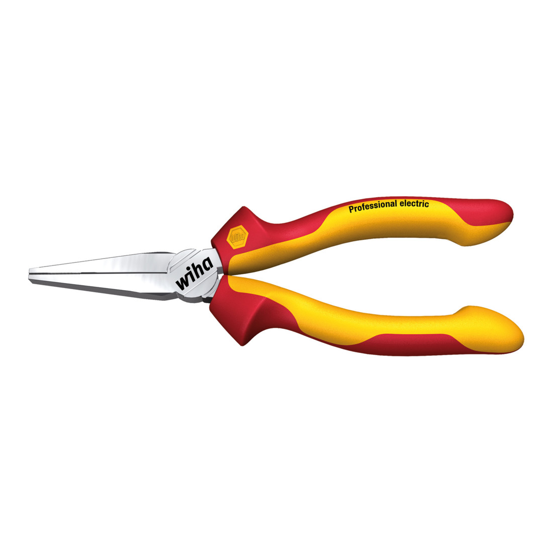 Wiha lange platbektang Professional elektrisch in blister 160 mm