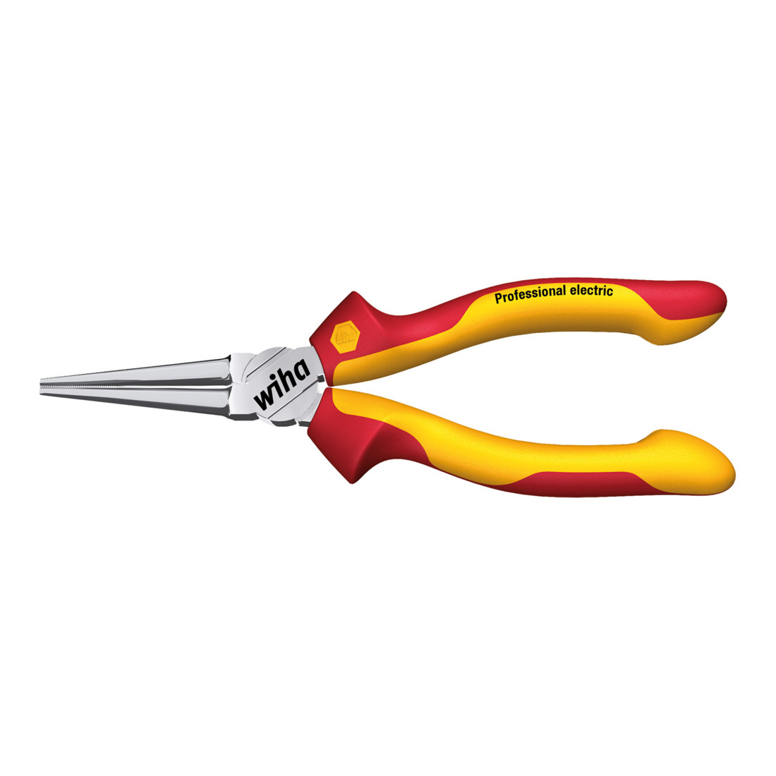 Wiha lange rondbektang Professional electric 160 mm in blisterverpakking