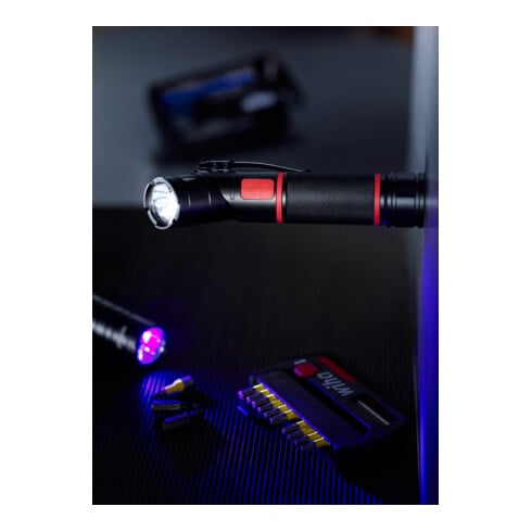 Wiha LED Taschenlampe mit UV/Laserfunktion SB24670