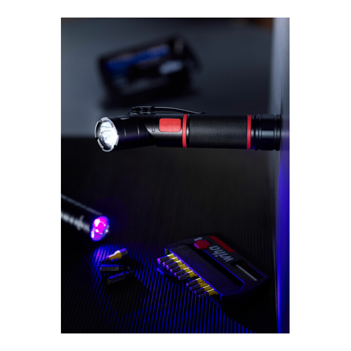 Wiha LED Taschenlampe mit UV/Laserfunktion SB24670