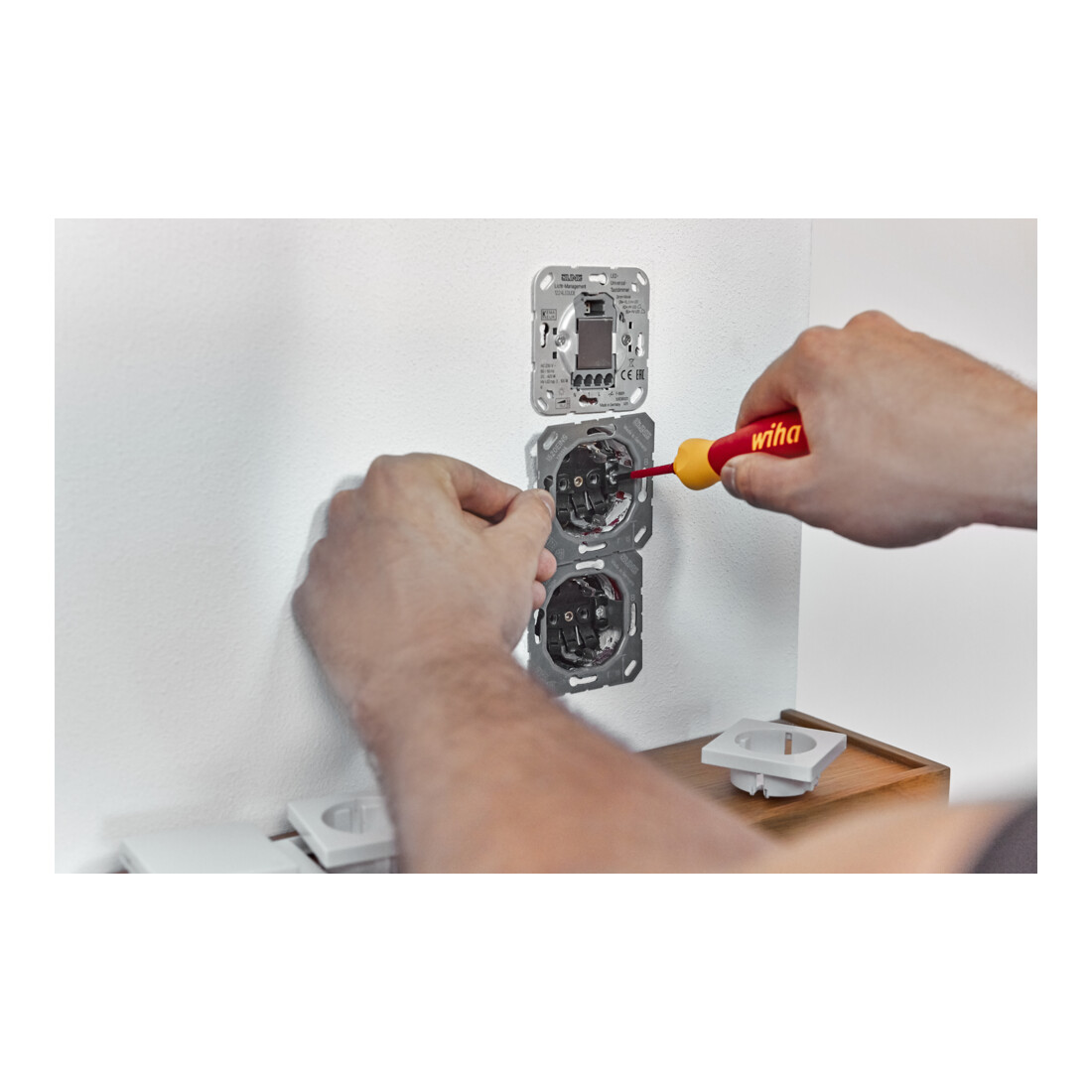 WIHA Magazinbithouder 45296 4-delig Sleuf/PH/+- (sl/PZD) VDE geïsoleerd