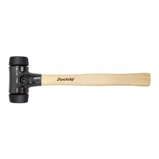Martello Wiha soft-face Sicurezza media/medio-morbida con manico in legno di hickory, testa rotonda