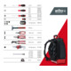 Wiha Mechaniker Werkzeugrucksack 41-tlg. I mit Mechaniker Grundausstattung I stabiler Standboden I mit Laptopfach I Taschen für Zubehör (45529)-4
