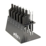 Wiha Momentschroevendraaier met sleutelgreep set easyTorque Key TX, TXPlus® 19-dlg. vaste voorgestelde koppelbegrenzing in werkbankhouder (47197)-1