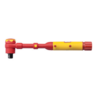 Wiha momentsleutel elektrisch 3/8" voor doppen, variabel instelbare draaimomentbegrenzing (44163)