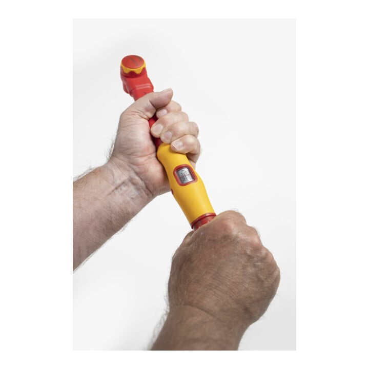 Wiha momentsleutel elektrisch 3/8" voor doppen, variabel instelbare draaimomentbegrenzing (44163)