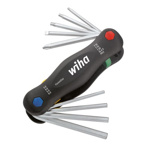 Wiha Multitool PocketStar® gemengd 9 dlg.
