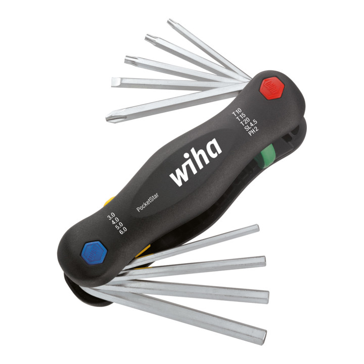 Wiha Multitool PocketStar® gemischt 9-tlg. in Blister