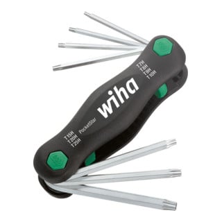 Wiha Multitool PocketStar TX Tamper Resistant (avec alésage) 7 pcs (25128)