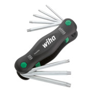Wiha Multitool PocketStar TX Tamper Resistant (avec perçage), 8 pcs, version SB avec suspension à perforation européenne (25166)