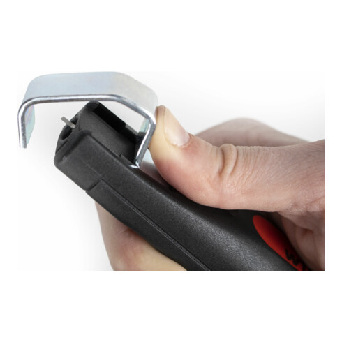 Wiha multitool voor het strippen van ronde kabels