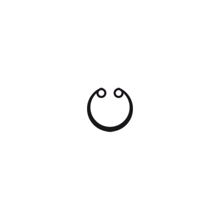 Wiha Pince pour circlips avec système de maintien MagicTips® pour circlips intérieurs (perçages) (34695) J 21, 180 mm