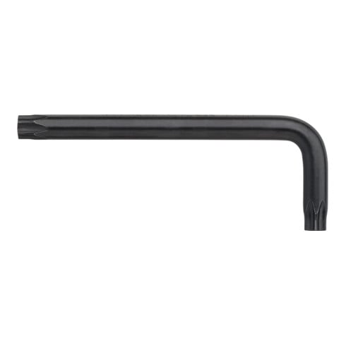 Wiha pinsleutel TORX® Tamper Resistant (met gat) kort, zwart oxide T30H x 79 mm, 30 mm